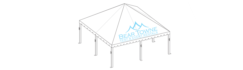 20' x 20' Tent Rental